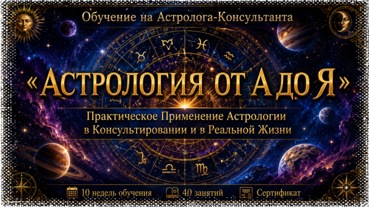 Онлайн Курс Астропсихология